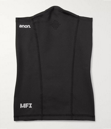 MFI Goggle-Compatible Fleece-Back Stretch-Jersey Neck Warmer