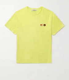 + LINE FRIENDS Logo-Appliquéd Cotton-Jersey T-shirt