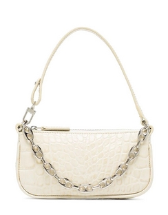 Mini Rachel Crocodile Effect Shoulder Bag