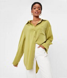 Starting Over-sized Mini Shirt Dress
