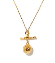 The Moonshine 24kt Gold-plated Pendant Necklace