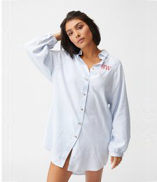 Warm Flannel Nightie Personalisation