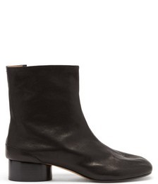 Tabi Split-toe Leather Ankle Boots