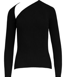 Keyhole Knit Long Sleeve Top