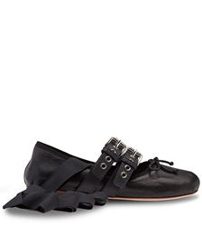 Belted Ballerina Shoes