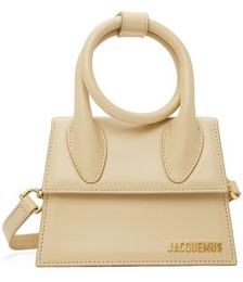 Beige La Montagne 'Le Chiquito Noeud' Bag