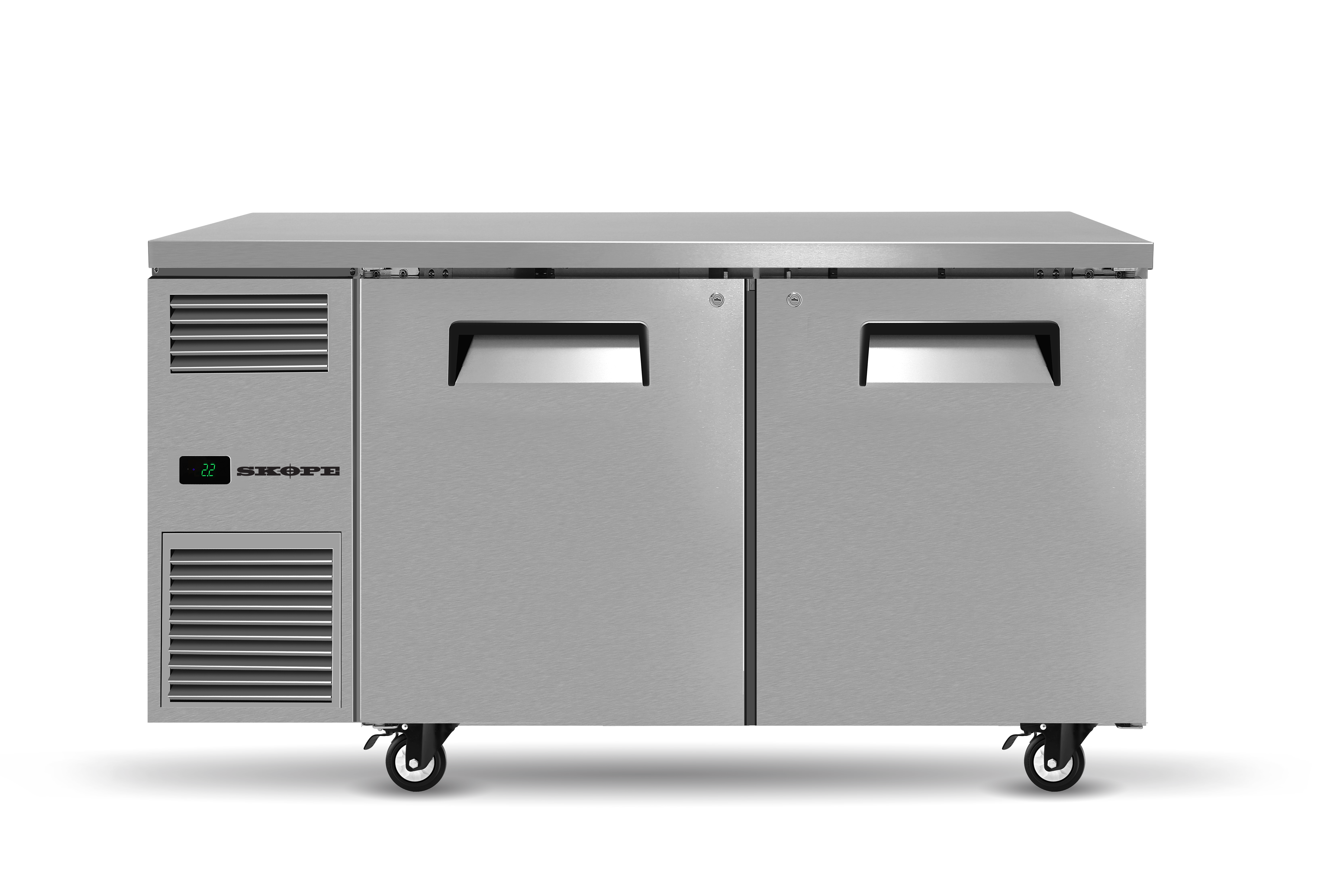 Skope RF7.UBR.2XL.SD ReFlex 2 Solid Door Underbench Fridge, 1500mm Wide