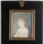 Miniature portrait of a child