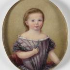 Miniature portrait of a child