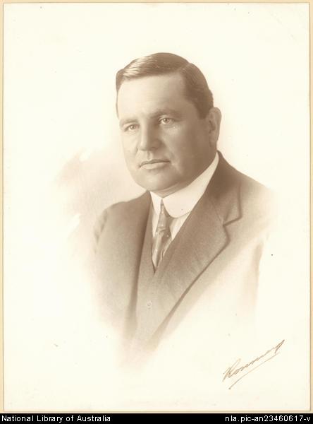 Portrait of TJ Ley 1925 Courtesy National Library of Australia (nla.pic-an23460617)