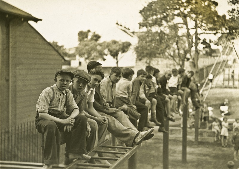 Moore Park children's playground 1936, City of Sydney Archives (035850) 