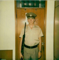 A 17 yearold Dallas in his room at Duntroon.