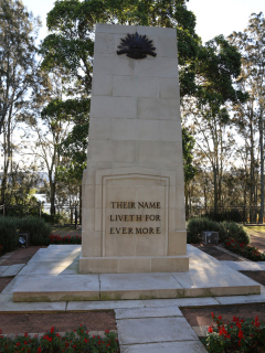 Gosford Cenotaph, front view Gosford Cenotaph, front view