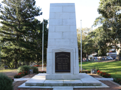Gosford Cenotaph, side view Gosford Cenotaph, side view