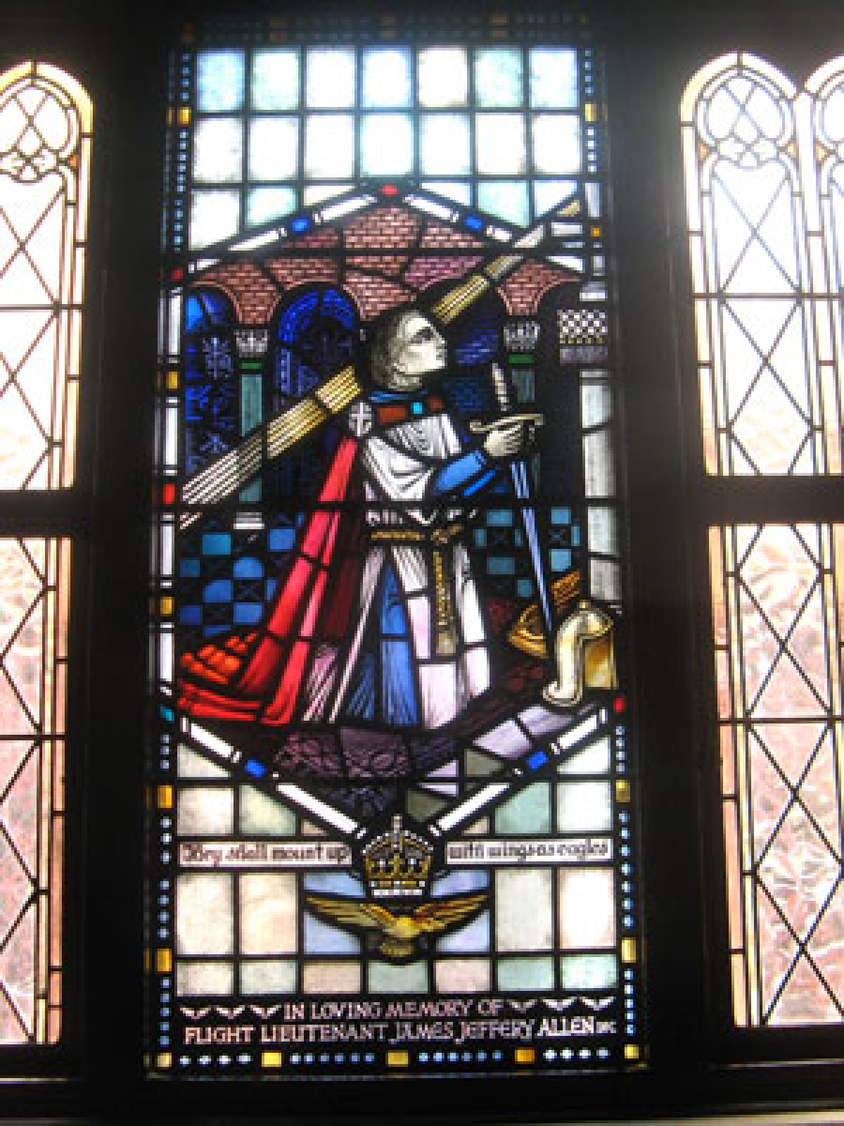 Photograph of Killara Uniting Church Memorial Windows war memorial