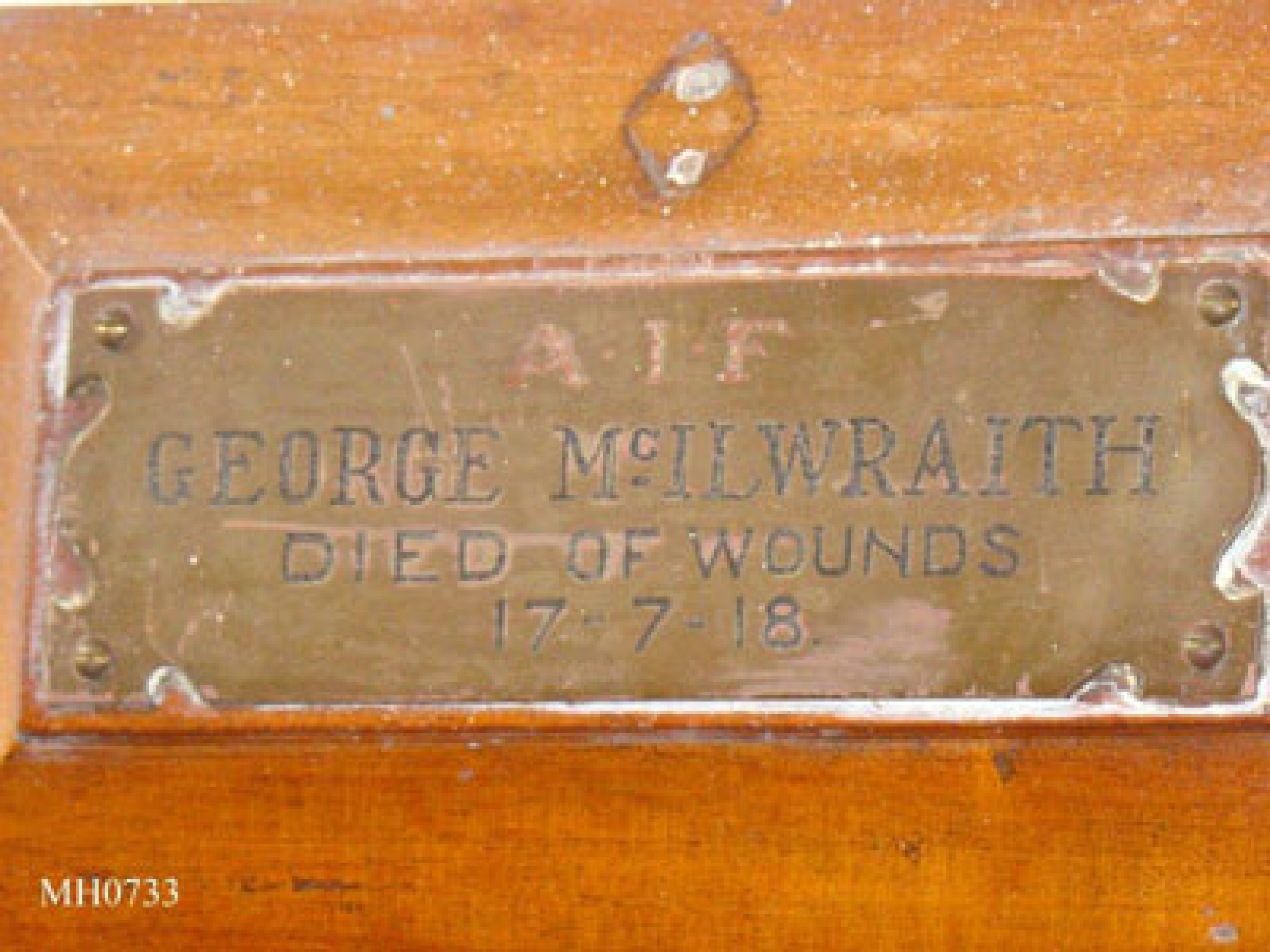 Morisset Mental Hospital A.I.F. 19141918 Honour Roll NSW War