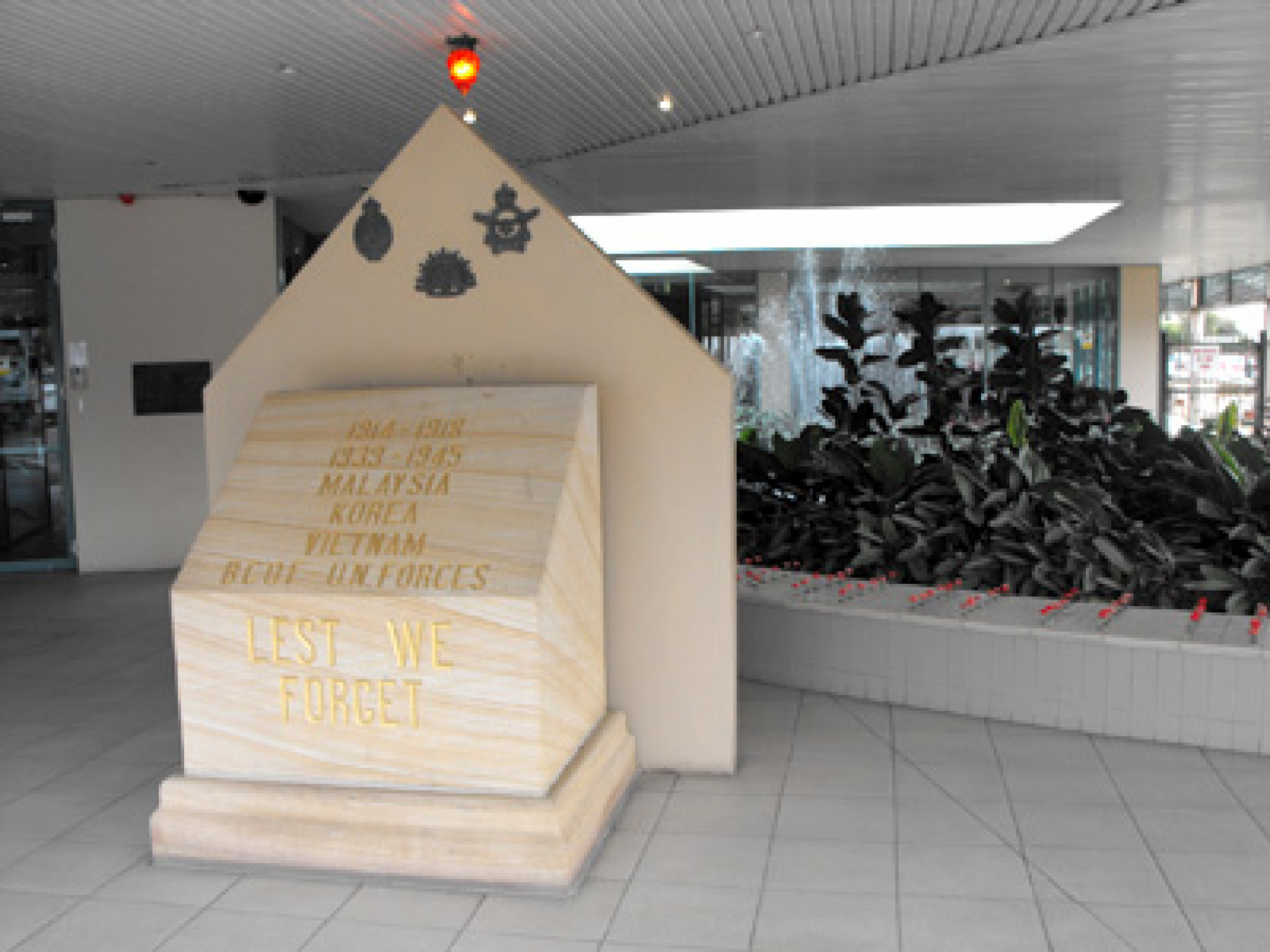 Photograph of Ramsgate RSL Memorial Area  war memorial