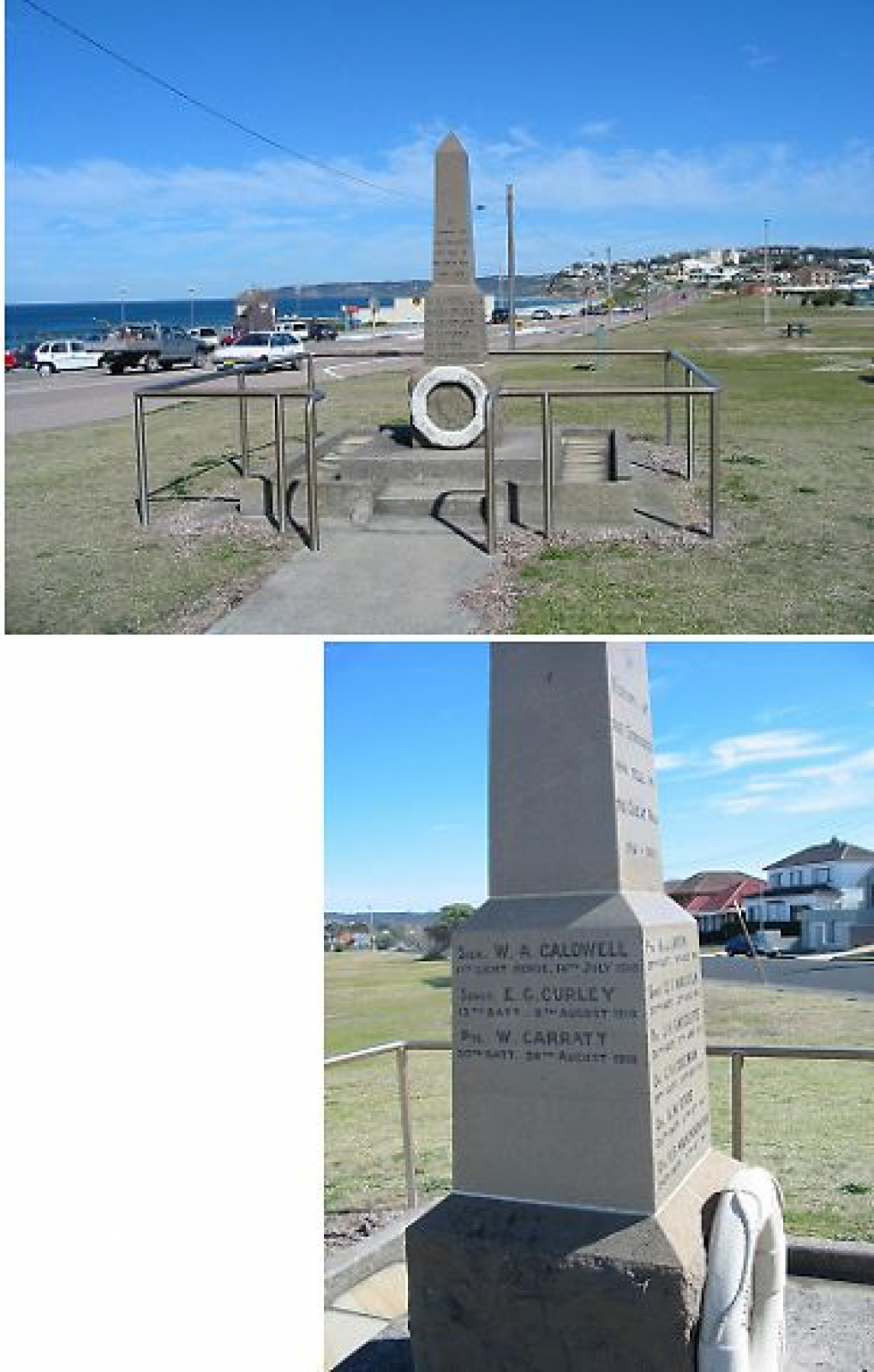 Photograph of Cooks Hill Lifesaving and Surf Club Great War Memorial  war memorial