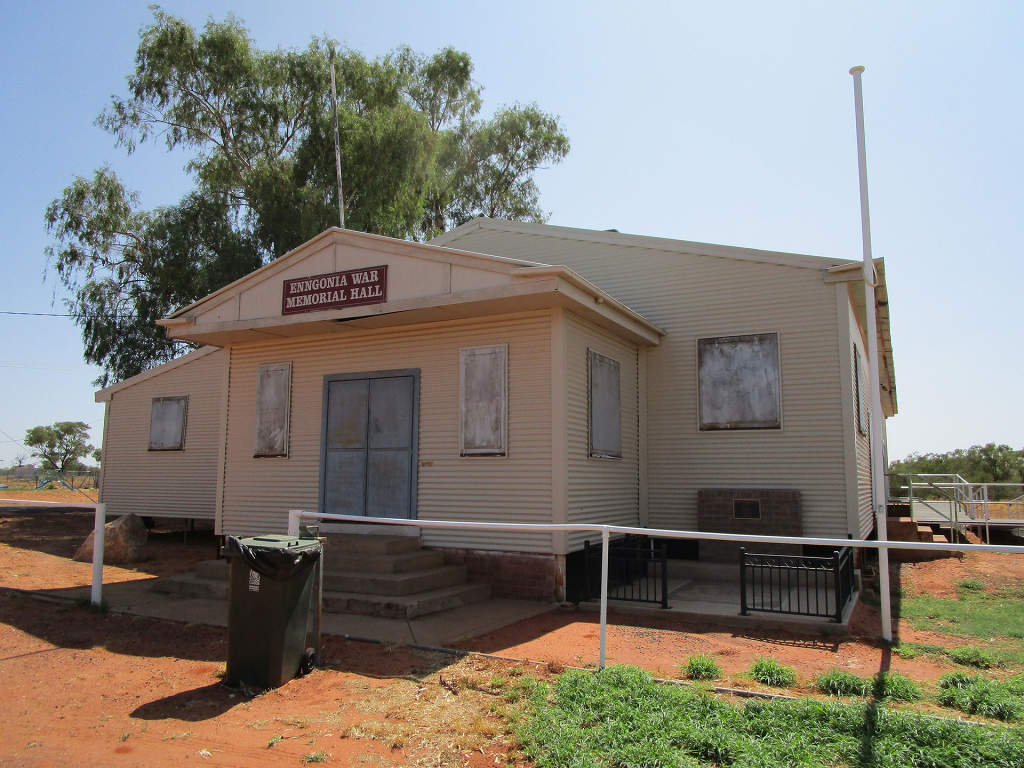Photograph of Enngonia War Memorial Hall  war memorial