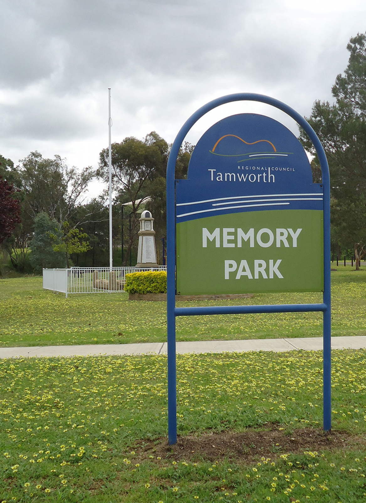 Photograph of Kootingal War Memorial and Memory Park  war memorial