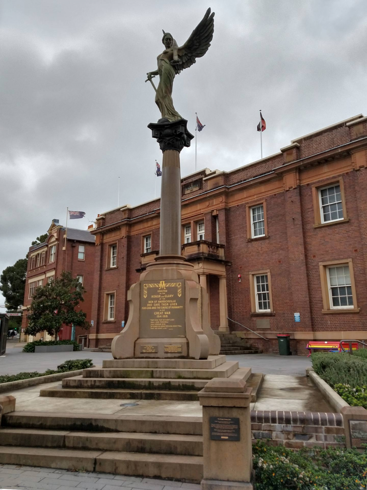 Photograph of Marrickville War Memorial  war memorial