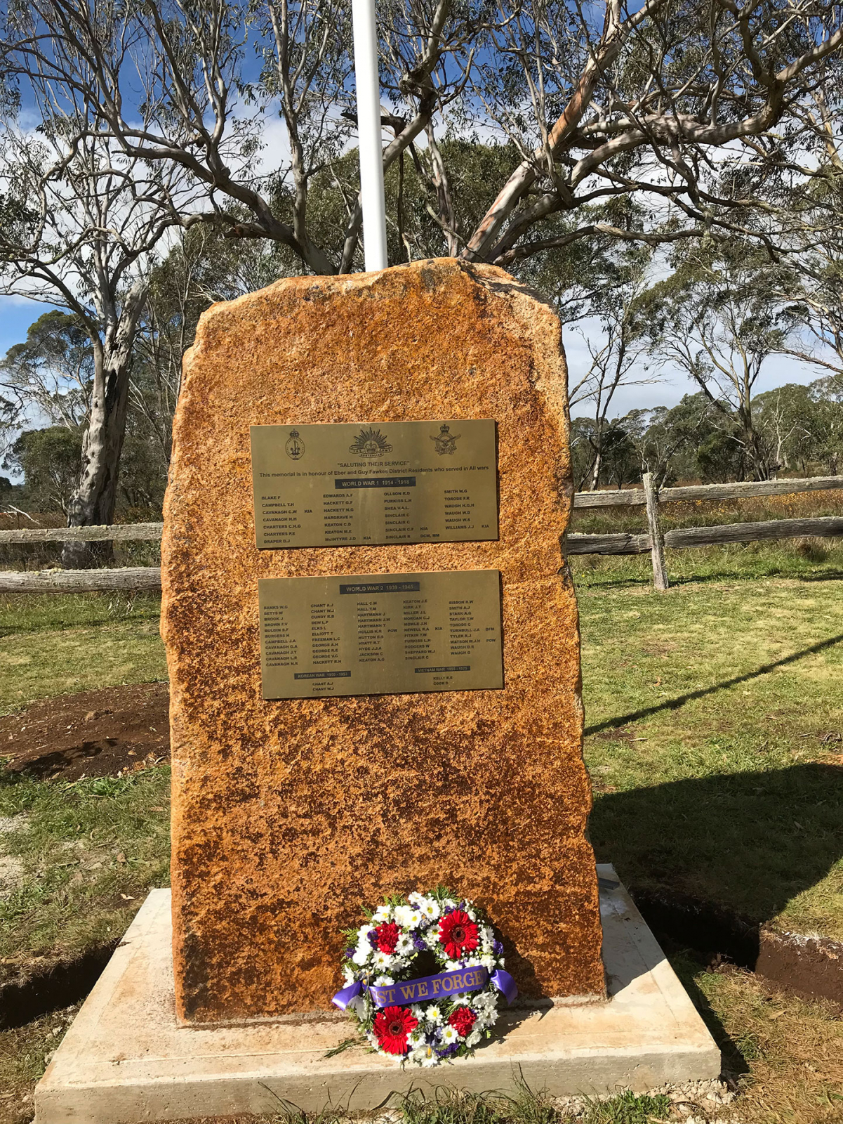 Photograph of Ebor-Guy Fawkes War Memorial  war memorial
