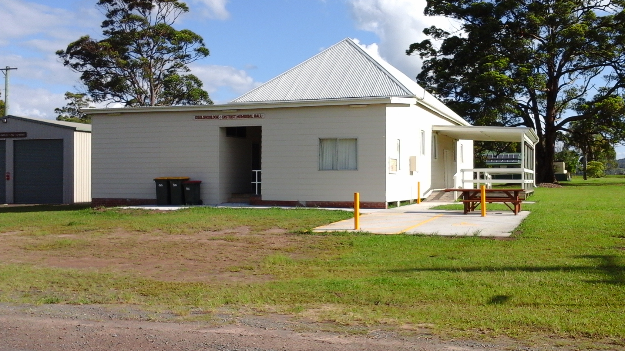 Photograph of Coolongolook and District Memorial Hall war memorial