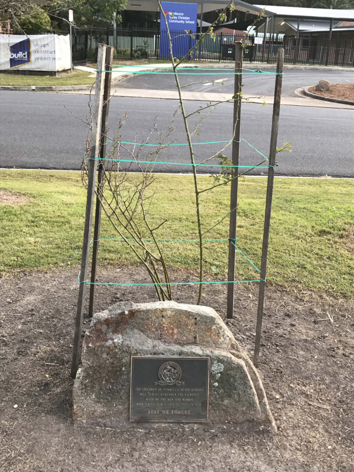 Photograph of Nambucca Heads Schools Australia Remembers Memorial  war memorial