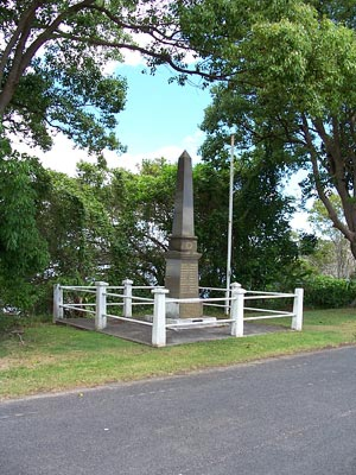 Harwood Island Great War Memorial NSW War Memorials Register