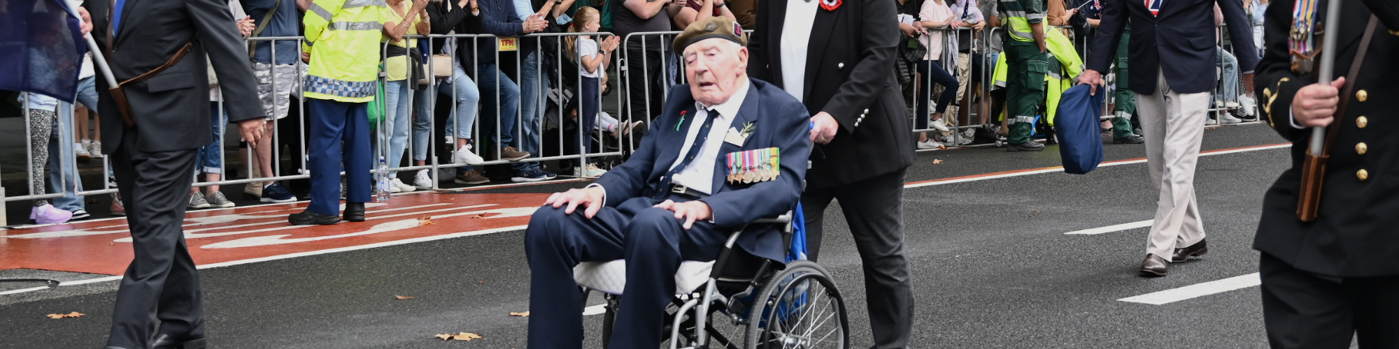Ken Solomons on Anzac Day, 2025