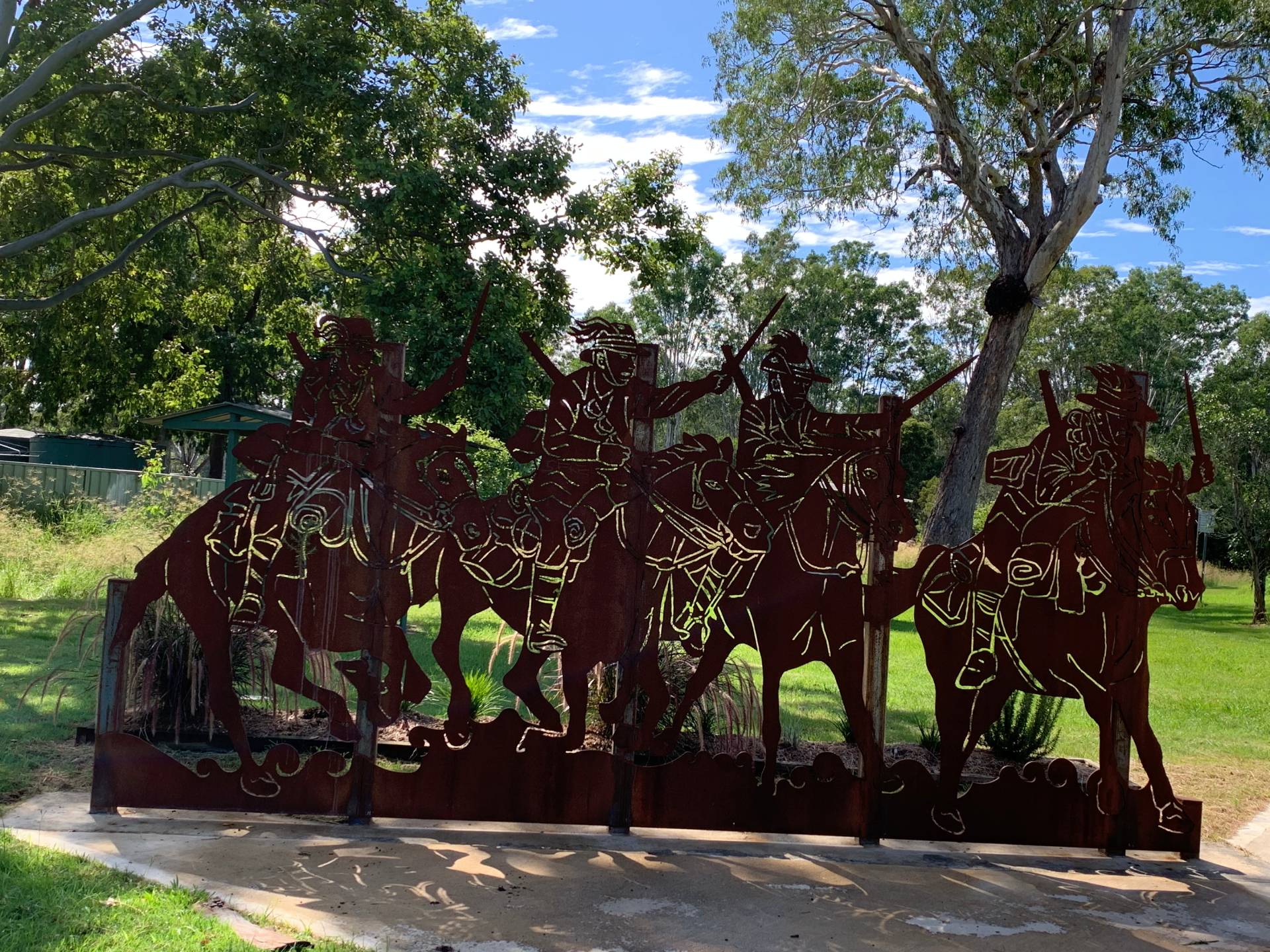 Tabulam Centenary of the Upper Clarence Light Horse Monument