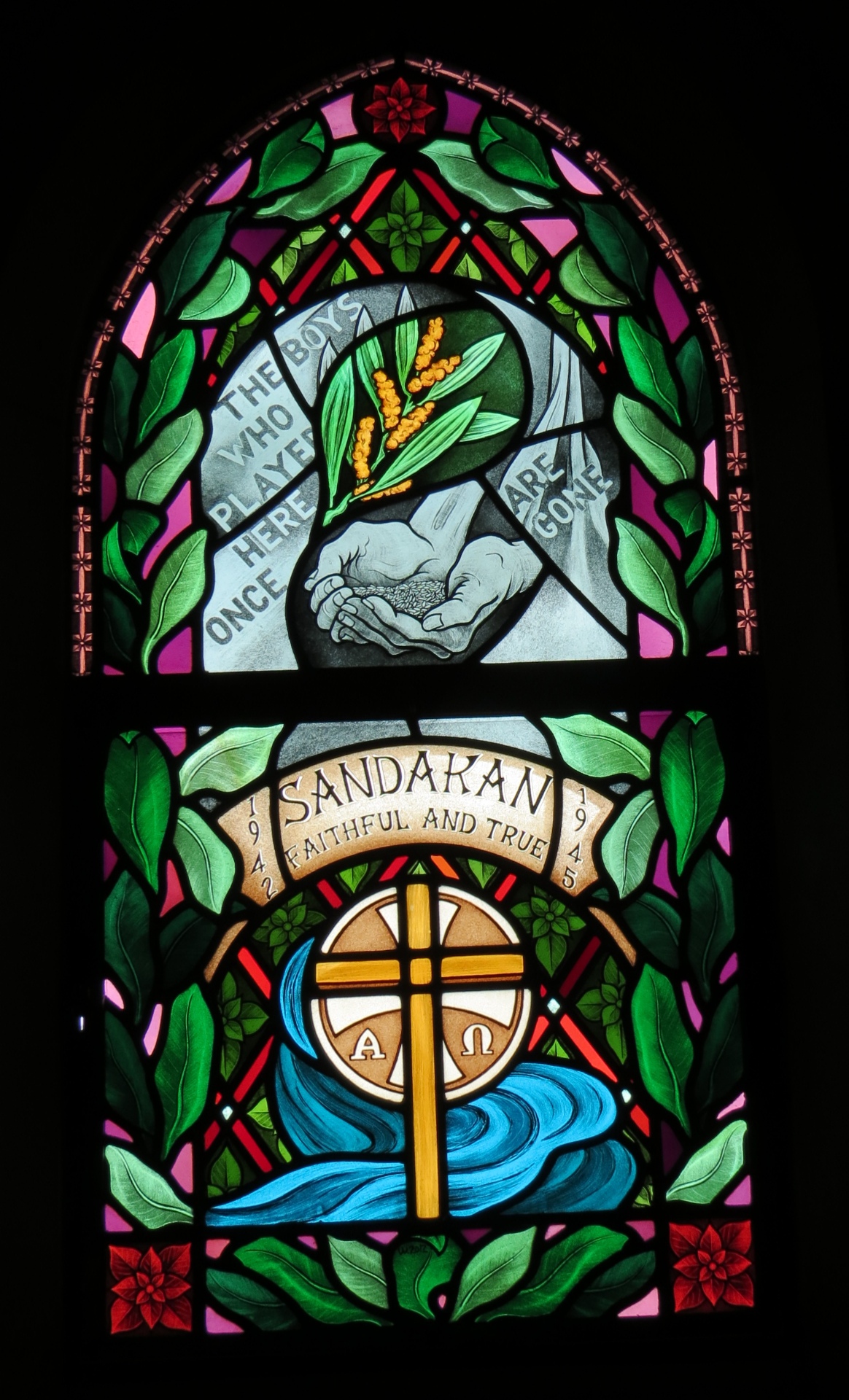 St Andrew's Anglican Church Sandakan Memorial Window, Lismore