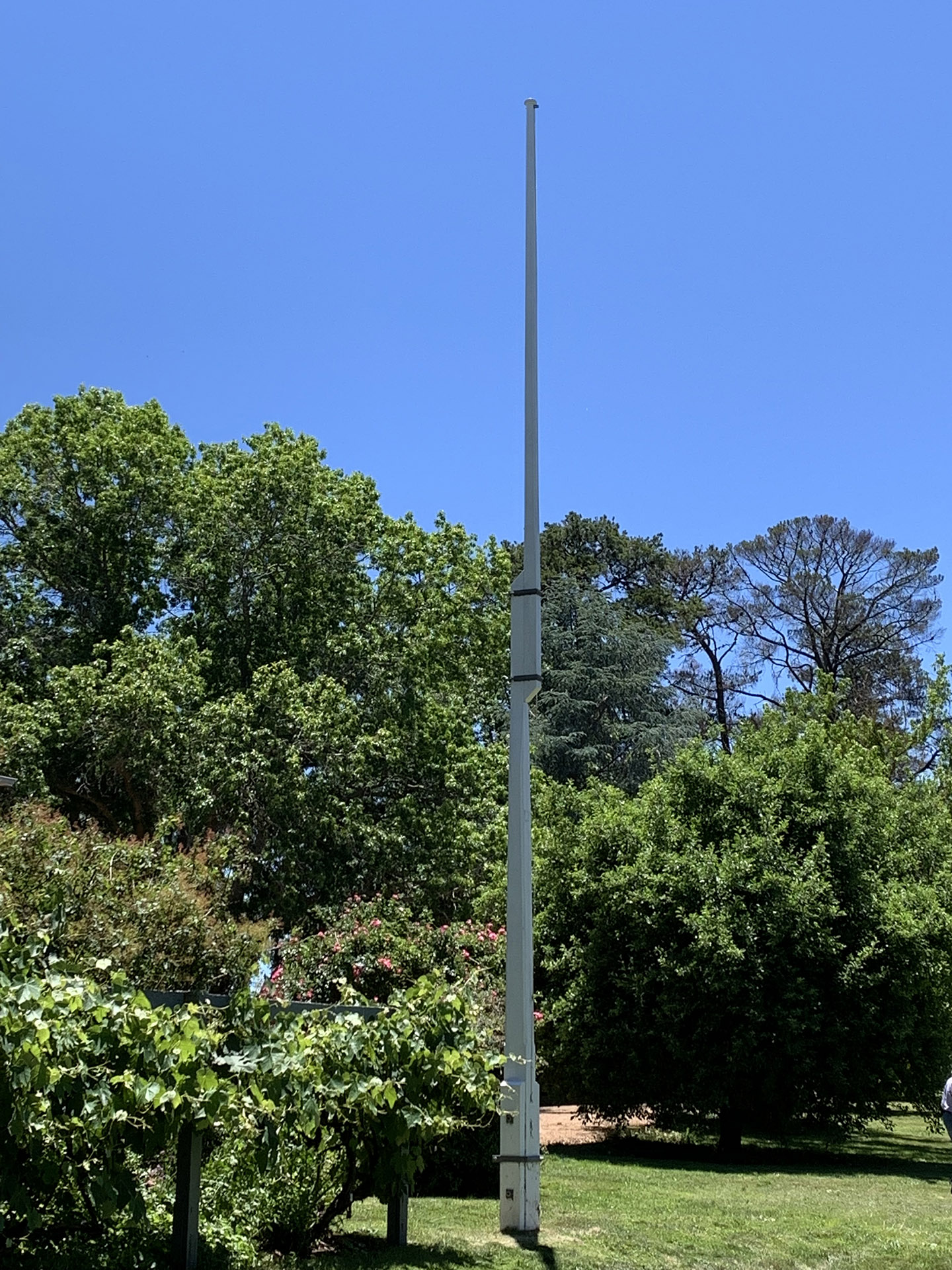 33rd Battalion and Lieutenant Colonel Harold White Memorial Flagpole, Saumarez Homestead, Armidale