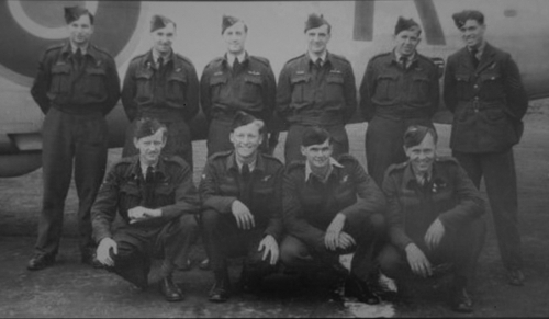 Vincent and his air crew.