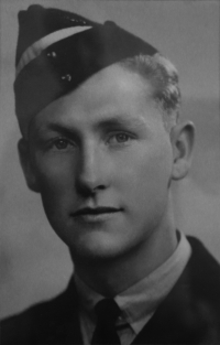 A portrait of Vincent in his uniform.