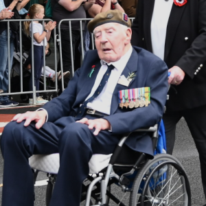Ken Solomons on Anzac Day, 2025