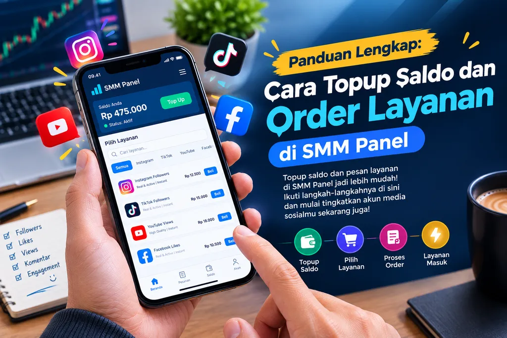 Panduan Lengkap: Cara Topup Saldo dan Order Layanan