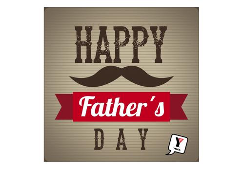 Dads swim free today!