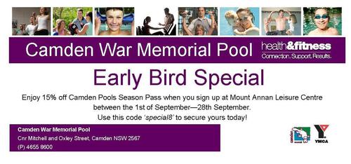 Last week to secure your super early bird special!