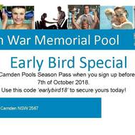 Early bird special!