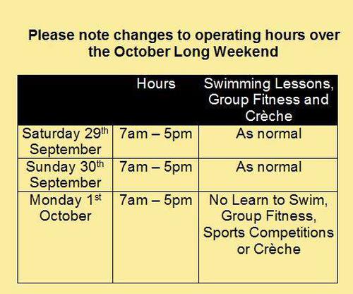 Long Weekend Trading Hours