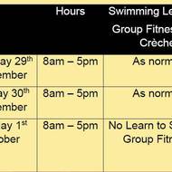 Long Weekend Trading Hours