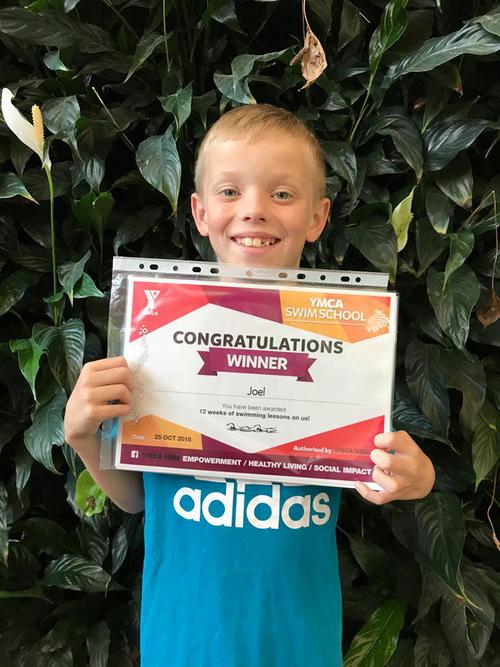 Congratulations to Joel our lucky Future Champions Winner!