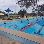 🏊🏻‍♀️ Absolutely amazing turn out in our aqua aerobics class this morning! 🏊🏼‍♂️