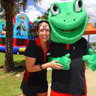 🐸 Catch Philbert, the fire brigade and live bands at Camden Pools today 🐸