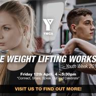 Youth Week 2019 - FREE Weightlifting Workshop!