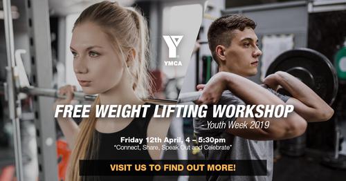 Youth Week 2019 - FREE Weightlifting Workshop!