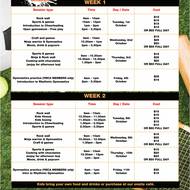 School Holiday Activities - BOOK NOW