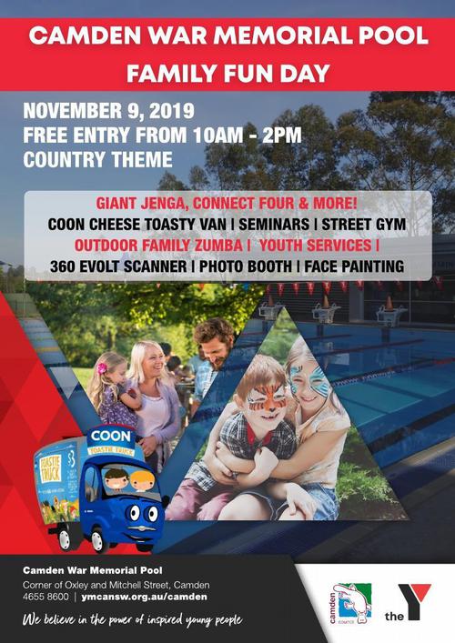 Camden War Memorial Pool Family Fun Day