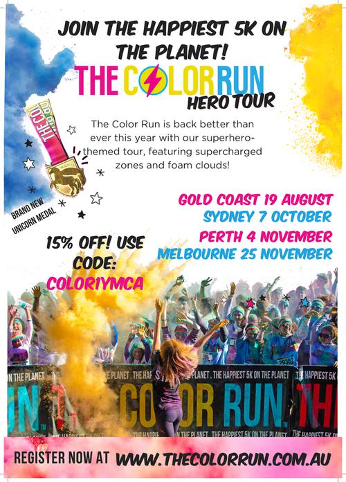 YMCA Colour Run Opportunity